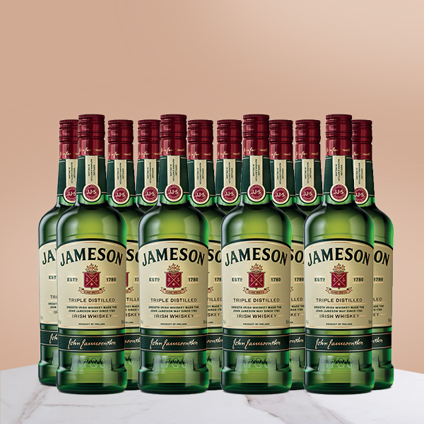 מארז 12 בקבוקי וויסקי Jameson image number null